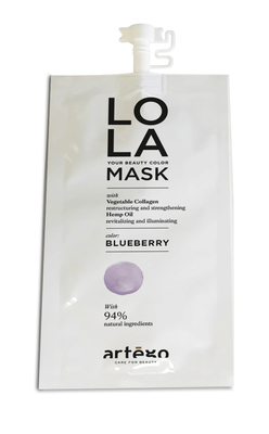 LOLA COLOUR MASK ONESHOT BLUEBERRY 20ML